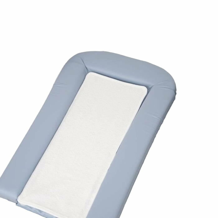 Domiva Cambiador de estera de PVC con 2 esponjas extraíbles de 42x70 cm, arándanos