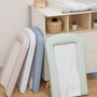 Domiva Cambiador de estera de PVC con 2 esponjas extraíbles de 42x70 cm, arándanos