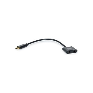 Equip Adaptador USB-C a Audio DAC con doble jack de 3,5 mm Equip Adaptador USB-C a Audio DAC con doble jack de 3,5 mm