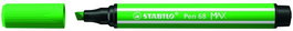 Rotulador Fibra Stabilo Pen 68 Max Verde Hoja (Set de 5)