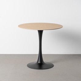 Mesa Redonda Travertino 80 X 80 X 75 cm (Set de 2)