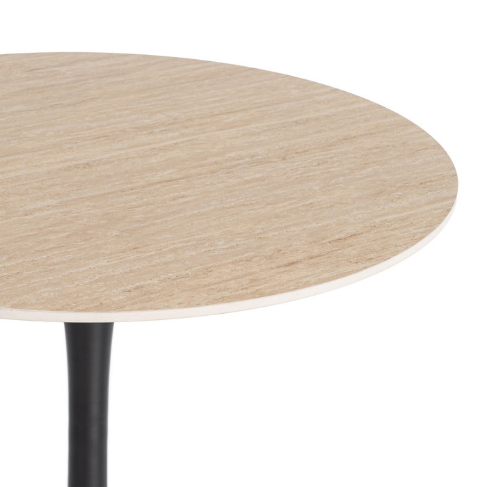 Mesa Redonda Travertino 80 X 80 X 75 cm (Set de 2)