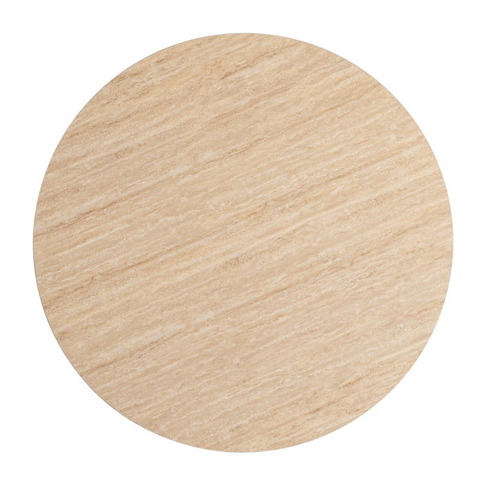 Mesa Redonda Travertino 80 X 80 X 75 cm (Set de 2)