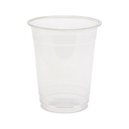 Duni Vaso Crystal 1 960U, 36cl - Vaso desechable transparente de RPet, 9.2 cm de diámetro x 10.6 cm de alto