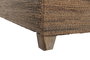 DKD Home Decor Cama Banana 1c25 Natural de Fibra de Banana y Teca, Desmontable, 220 x 192 x 92 cm (Capacidad 180x200)