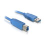 DeLOCK Cable USB 3.0 Tipo A a Tipo B 5 m Azul