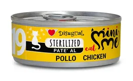 Disugual Mini-Me Cat Esterilizado Pollo 12x85 gr Alimento Húmedo para Gatos Esterilizados