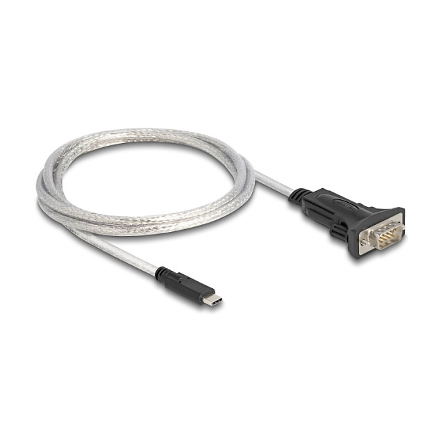 DeLOCK Adaptador USB Tipo-C a Serial RS-422/485 con Bloque de Terminales de 6 Pines, 1 m DeLOCK Adaptador USB Tipo-C a Serial RS-422/485 con Bloque de Terminales de 6 Pines, 1 m