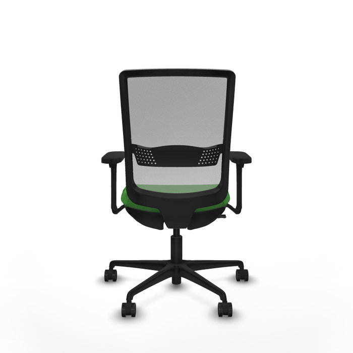 PIQUERAS Y CRESPO Silla de oficina Haches con mecanismo Sincro/Traslack, Verde y Gris PIQUERAS Y CRESPO Silla de oficina Haches con mecanismo Sincro/Traslack, Verde y Gris