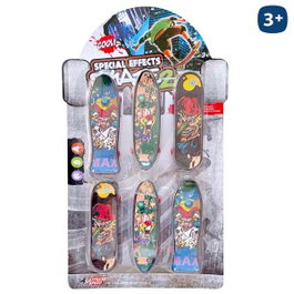 Juinsa Mini Monopatines con accesorios blister con 6 unds.