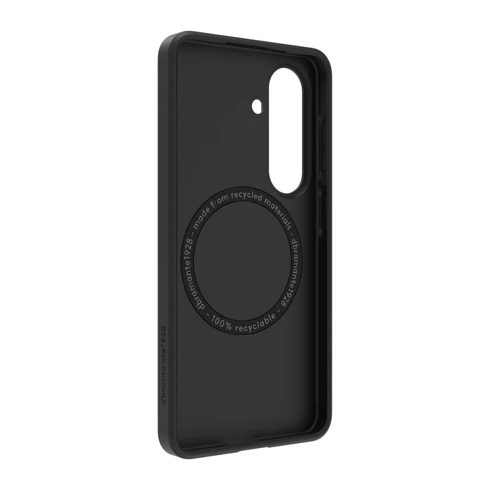 Dbramante1928 Greenland Pro MAG Funda para Samsung Galaxy S26 6.3" Negro, Compatible con Carga Inalámbrica y Hecha de Plástico Reciclado