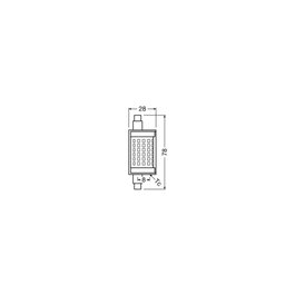 Ledvance Bombilla LED Special R7s 11,5 W 1521 lm 2700 K 300º IP20