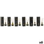 DKD Home Decor Ambientador Mikado Cristal Surtido de 6 Unidades