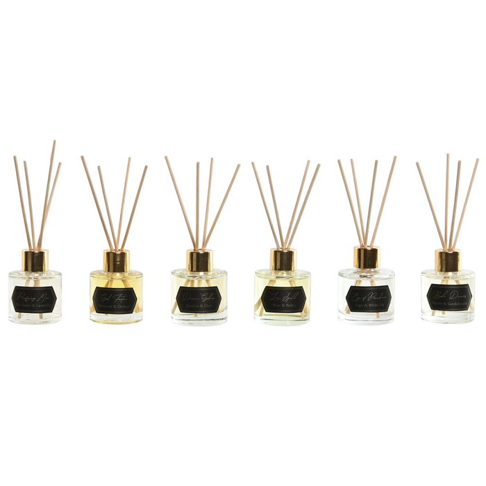 DKD Home Decor Ambientador Mikado Cristal Surtido de 6 Unidades DKD Home Decor Ambientador Mikado Cristal Surtido de 6 Unidades
