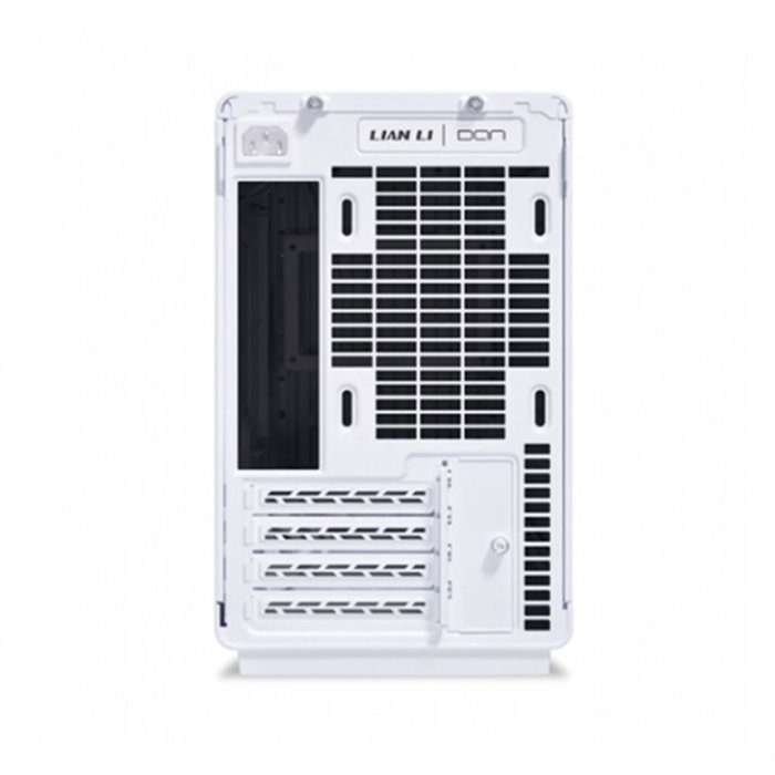 Lian Li DAN Cases A3-mATX Wood Edition Caja PC M-ATX, 26.3L, Panel Frontal Nogal Negro, 3 Paneles Mallados
