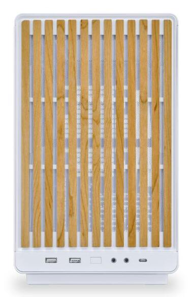Lian Li A3-mATX Wood Edition A3W-WD Blanco