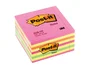 Post-It Cubo de Notas Adhesivas 76x76 mm Colores Neón y Pastel