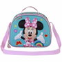 Karactermania Bolsa Portamerienda 3D Minnie Mouse Turquesa