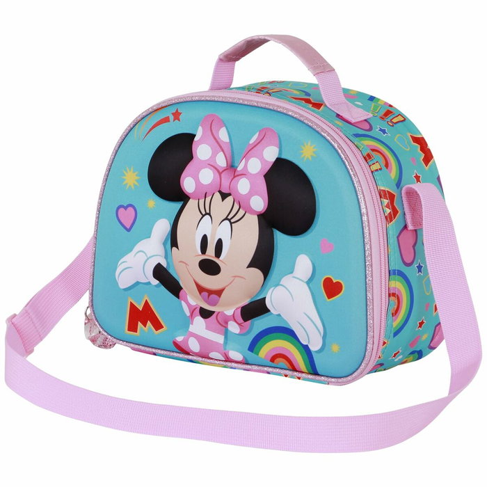 Karactermania Bolsa Portamerienda 3D Minnie Mouse Turquesa Karactermania Bolsa Portamerienda 3D Minnie Mouse Turquesa