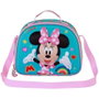 Karactermania Bolsa Portamerienda 3D Minnie Mouse Turquesa