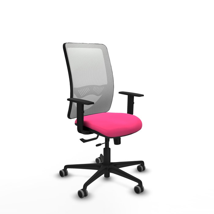 PIQUERAS Y CRESPO Silla de oficina Zulema Rosa y Blanco PIQUERAS Y CRESPO Silla de oficina Zulema Rosa y Blanco