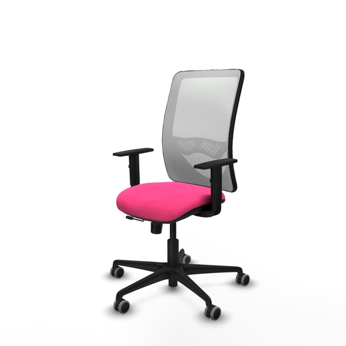 PIQUERAS Y CRESPO Silla de oficina Zulema Rosa y Blanco PIQUERAS Y CRESPO Silla de oficina Zulema Rosa y Blanco