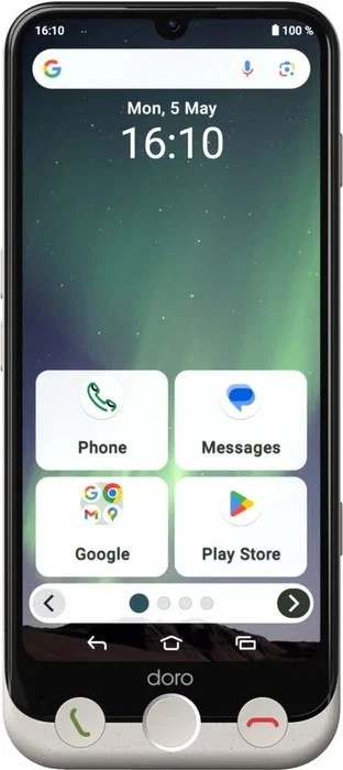 Doro Aurora A30 4G 128 GB Blanco