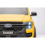 Tachan Coche Bateria 4X4 12V Todoterreno Amarillo Licencia Ford Con Doble Motor, Luces, Sonidos y Puerto USB