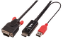 Lindy Cable Adaptador HDMI a VGA Negro 2,0m