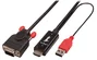 LINDY Cable Adaptador HDMI a VGA 2 m Negro