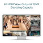 TP-Link VIGI NVR1104H-4P Grabador de Video en Red de 4 Canales PoE Blanco