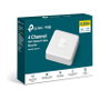 TP-Link VIGI NVR1104H-4P Grabador de Video en Red de 4 Canales PoE Blanco