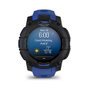 Garmin Instinct 3 Reloj Inteligente GPS AMOLED Negro 45 mm con Banda de Silicona Azul Bolt y Negro, Resistencia al Agua 10 ATM, Seguimiento de Actividad Multideporte