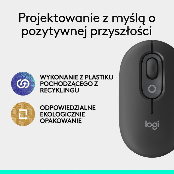 Logitech POP Mouse Grafito