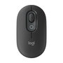 Logitech Ratón Inalámbrico Pop Mouse Grafito con Botón Personalizable para Emoji, Bluetooth 5.1, 4000 DPI, Easy-Switch Multidispositivo, Hasta 24 Meses de Batería