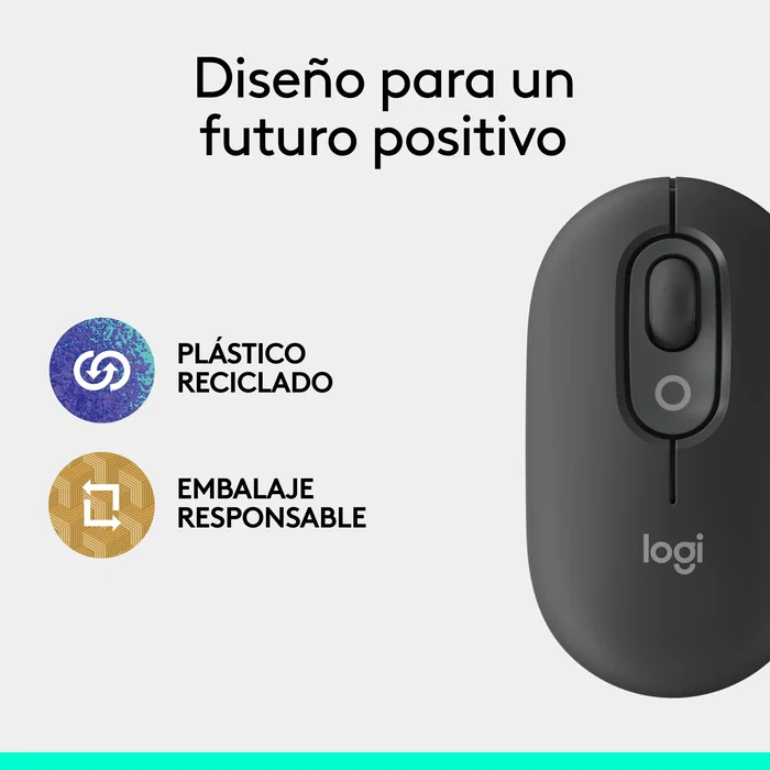 Logitech POP Mouse Grafito Logitech POP Mouse Grafito