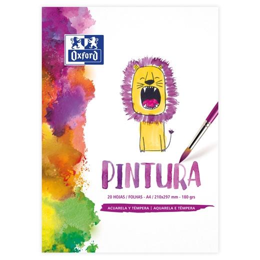 Oxford Bloc Pintura Infantil A4 Encolado Liso 180 gr (Set de 5) 20H (Set de 5) Oxford Bloc Pintura Infantil A4 Encolado Liso 180 gr (Set de 5) 20H (Set de 5)