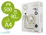 Iq premium Papel Din A4 90 Gramos Paquete de 500 Hojas Blanco Multifuncion