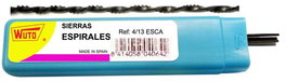 WUTO Pelos de Sierra Espiral 13 mm Nº 4 (144 uds.)