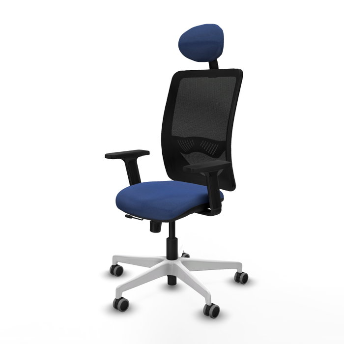 PIQUERAS Y CRESPO Silla de oficina Zulema con mecanismo Sincro/Traslack Azul marino PIQUERAS Y CRESPO Silla de oficina Zulema con mecanismo Sincro/Traslack Azul marino
