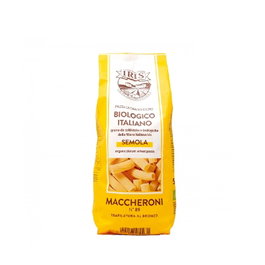 IRIS Macarrones Grandes de Trigo Duro BIO 500g