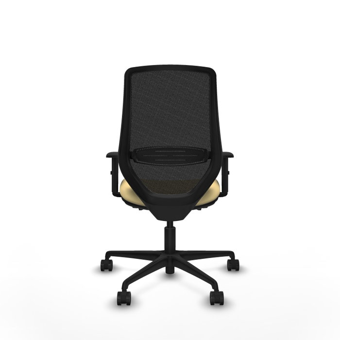 PIQUERAS Y CRESPO Silla de oficina Mardos con mecanismo Sincro/Traslack Crema y Negro PIQUERAS Y CRESPO Silla de oficina Mardos con mecanismo Sincro/Traslack Crema y Negro