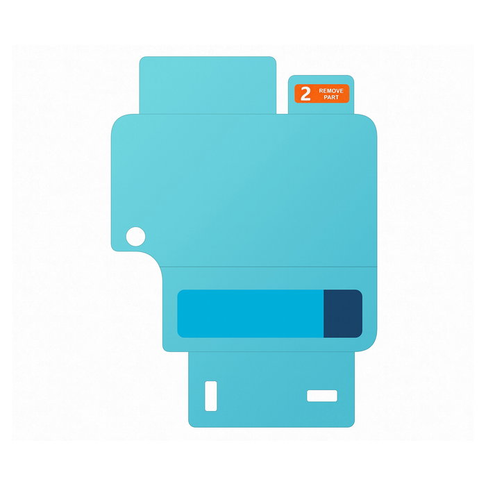 Samsung Protector Pantalla Anti-reflectante Transparente para Galaxy Z Flip6 EF-UF741CTEGWW