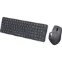Rapoo 9760M Combo Teclado y Ratón Inalámbrico Ultrafino Gris Oscuro