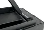 Quiklok Banqueta Piano X "Basic" Negro Imitación Cuero Altura Ajustable 480-580mm Plegable