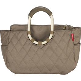 Reisenthel loopshopper M frame rhombus olive