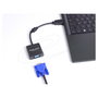 DeLOCK 61077 Adaptador HDMI tipo A Macho a VGA D-Sub Hembra Negro