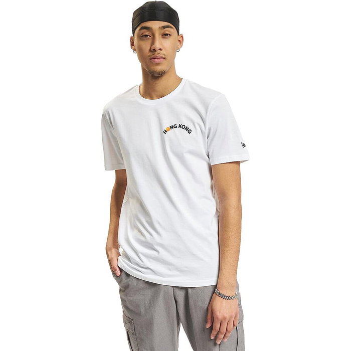 Camiseta de Manga Corta Hombre New Era 13083965 Blanco Camiseta de Manga Corta Hombre New Era 13083965 Blanco