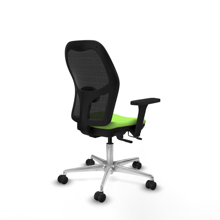 PIQUERAS Y CRESPO Silla de oficina Jorquera con mecanismo Sincro/Traslack Pistacho y Negro PIQUERAS Y CRESPO Silla de oficina Jorquera con mecanismo Sincro/Traslack Pistacho y Negro