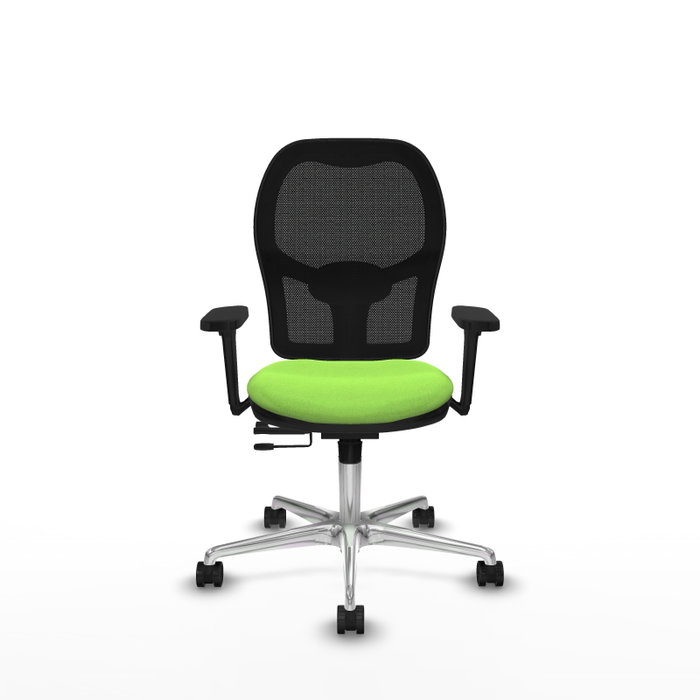 PIQUERAS Y CRESPO Silla de oficina Jorquera con mecanismo Sincro/Traslack Pistacho y Negro PIQUERAS Y CRESPO Silla de oficina Jorquera con mecanismo Sincro/Traslack Pistacho y Negro